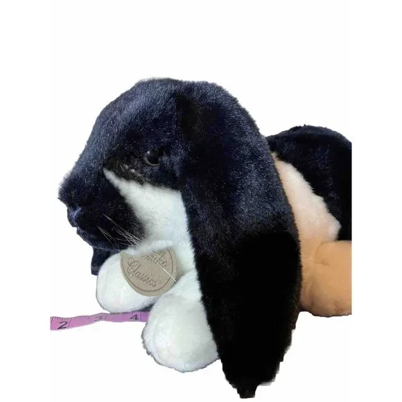 Russ Yomiko LOP EAR BUNNY Realistic, VTG Soft And Lovey, Rabbit Stuffed Plush - Picture 6 of 16